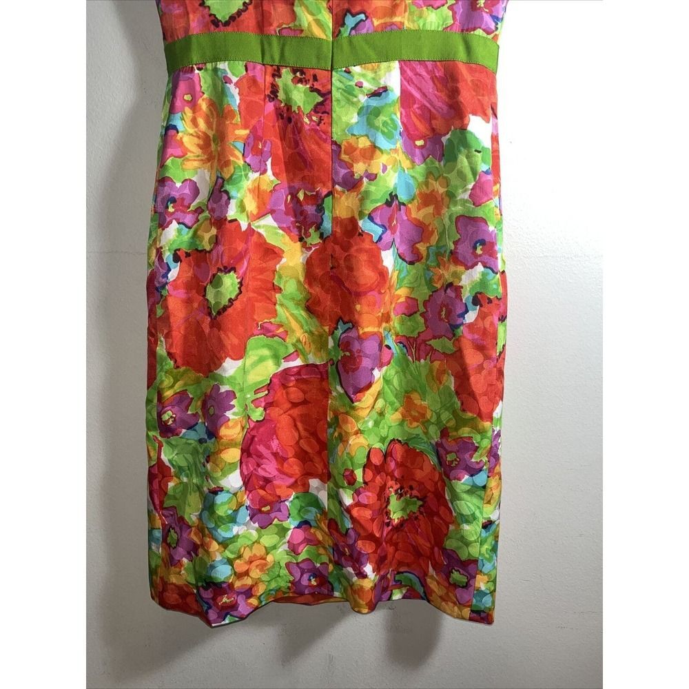 David Meister Multicolor Floral Dress - Picture 7 of 11